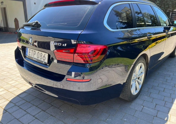BMW Seria 5 cena 53700 przebieg: 230000, rok produkcji 2015 z Łeba małe 277